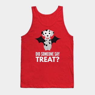 Dalmatian Halloween Trick or Treat Tank Top